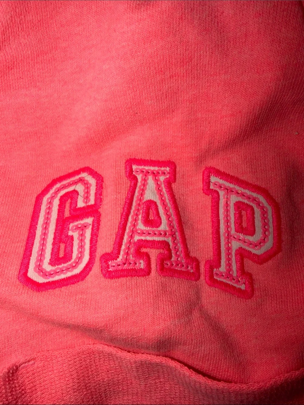 GAP KIDS bright Coral Tie-Waist Athletic Shorts